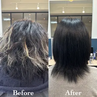 ミディアム Ainoa nouer所属・✨髪質改善/代々木 新宿/縮毛矯正✨のヘアスタイル