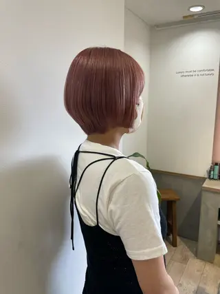 ショート カラー 川村 諒のヘアスタイル