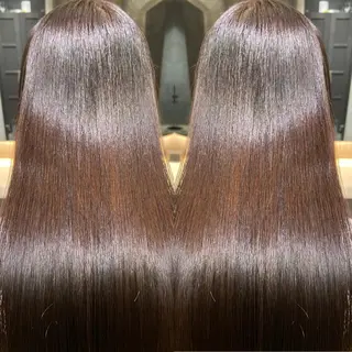 ロング ツバサ 髪質改善のヘアスタイル