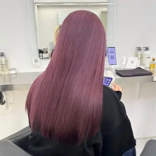 カラー 透ける透明感カラー 🎀anju/渋谷のヘアスタイル