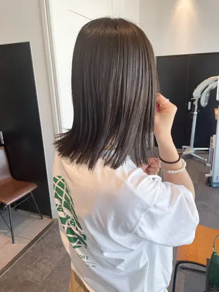 ショート カラー ヘアアレンジ ミニボブ/ブリーチ 🌈MISATOのヘアスタイル