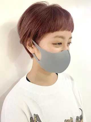 ショート カラー ボブ/大人ヘア k-two濱田のヘアスタイル