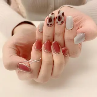 ミディアム nail jaol池袋店所属・ネイルJaol 池袋のネイルデザイン