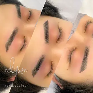 メンズ アイブロウ eclipse eyelashのマツエク・マツパデザイン