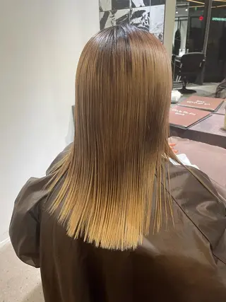 セミロング One By The Ect所属・ショート/脱白髪染め ☆宇﨑悠実のヘアスタイル