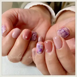 ネイル Beauty salon Ryu・ange所属・PEARL ROSE パールローズのネイルデザイン