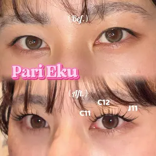 マツエク・マツパ NORAアイラッシュ 🩵NANAKOのマツエク・マツパデザイン