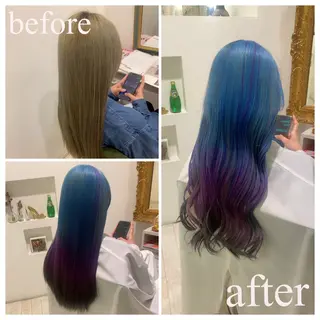 カラー ブリーチ特化型🐯 Lita -ゆうや-のヘアスタイル