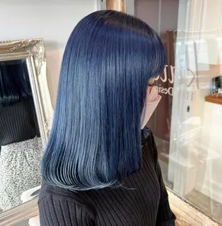 ミディアム カラー ヘアアレンジ 金子 廉のヘアスタイル