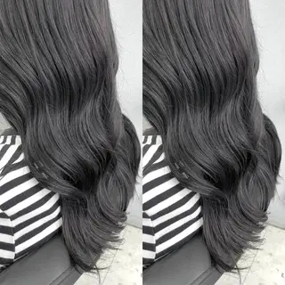 ロング カラー ブリーチ無しダブル カラー🦕まどかのヘアスタイル