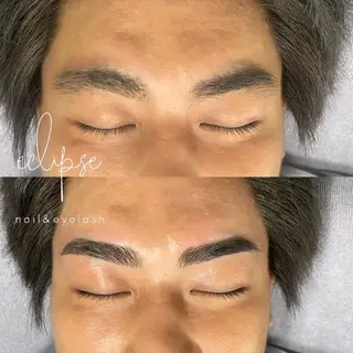 メンズ アイブロウ eclipse eyelashのマツエク・マツパデザイン