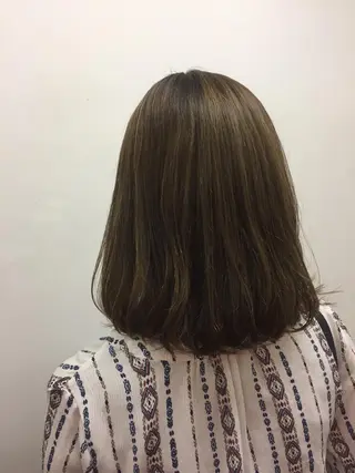 ミディアム カラー 💘透明感カラー💘 沖本 将宏のヘアスタイル