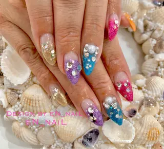 ネイル ＥＮＮＡＩＬ野中本店所属・EN_NAIL 野中本店Ayakaのネイルデザイン