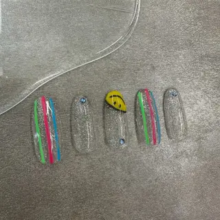 ネイル ⭐︎休業中の練習⭐︎ JNA認定講師髙橋のネイルデザイン