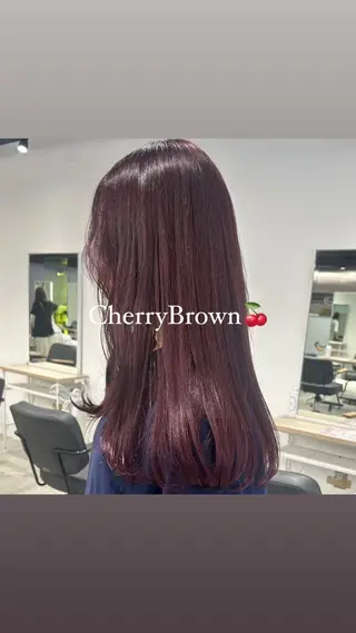 セミロング カラー sawaka🪽うる 艶カラー/レイヤーのヘアスタイル