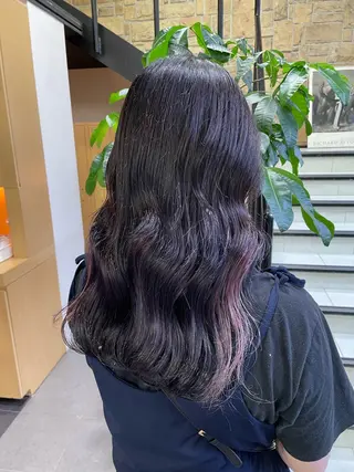 セミロング 艶カラー/eye 🫧ྀི/栞のヘアスタイル