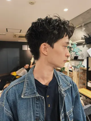 ショート メンズ 杉山 拓未のヘアスタイル