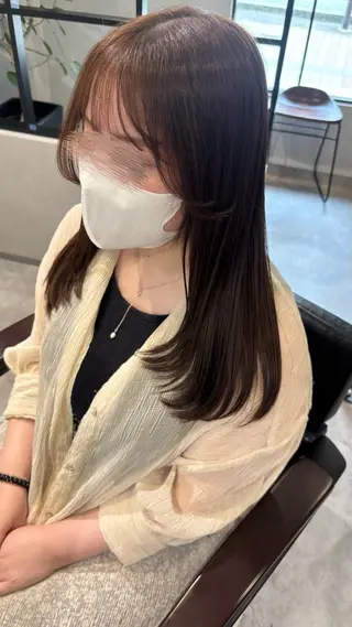 ロング 長尾ゆりの/ボブ/ ベージュ/ハイトーンのヘアスタイル