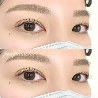 マツエク・マツパ purple aster名駅店所属・パープルアスター/ mako🐈‍⬛🤍のマツエク・マツパデザイン