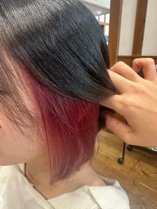 ショート カラー topstylist 遠山康兵のヘアスタイル