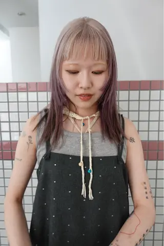 セミロング カラー トレンドヘア◎ 店長　清原佑太のヘアスタイル