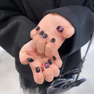 ネイル emu所属・けいこ🍊ニュアンス ネイル/個性派ネイルのネイルデザイン