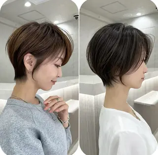 ショート nex the salon coall所属・🫧似合わせショート イシダ🫧のヘアスタイル