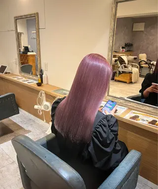 ロング 島木 琉矢のヘアスタイル