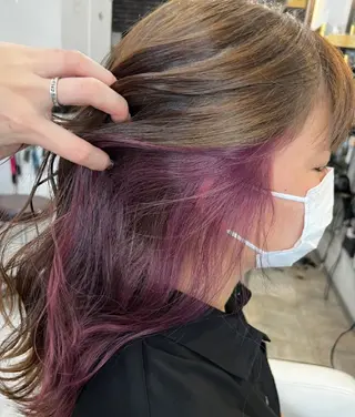 ロング glow up by 24 稲葉店所属・glowupby24 稲葉店　鈴木充子のヘアスタイル