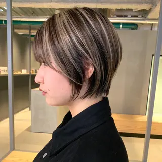 ショート リョウ/ショート /ハイトーン/八王子のヘアスタイル