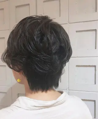 ショート パーマ BUBBLES所属・山本 琴乃🦭のヘアスタイル