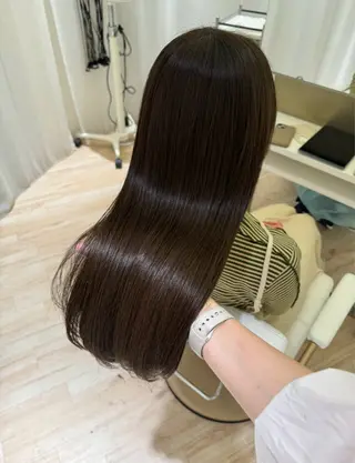 ロング カラー ParveMix🎀 稲垣詞葉のヘアスタイル