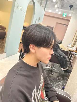 メンズ 亀川蓮 Agu hairのヘアスタイル