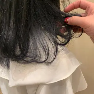 ミディアム カラー 【完全個室】大宮東口 暖色カラー/山崎唯奈のヘアスタイル