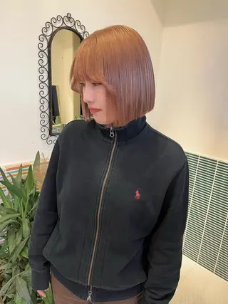 ミディアム カラー 🩷ハイトーン透明感 レイヤー🩷ユリカのヘアスタイル