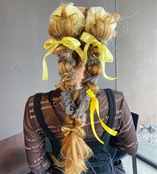 ロング ヘアアレンジ GATE.所属・ちあり ／梅田🎀のヘアスタイル