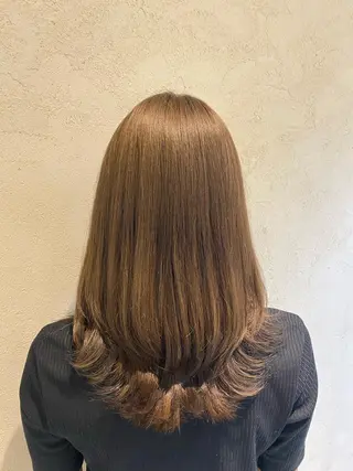 カラー 竹添 有梨沙のヘアスタイル