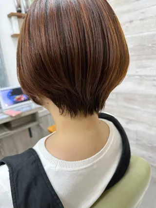 ショート カラー 吉岡 大樹のヘアスタイル