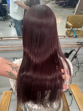 セミロング 【YUTO】確実に 髪を綺麗にするプロ。のヘアスタイル