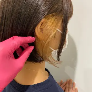 ショート カラー パーマ ヘアアレンジ メンズ キッズ 🪞モテ髪/トレンド 銀座DISCO🪞のヘアスタイル