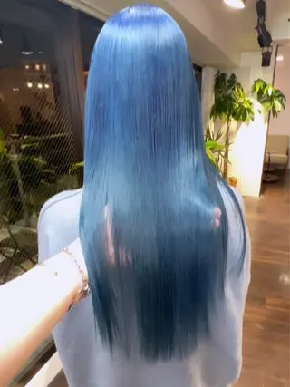 ロング カラー 🧡色落ちまで2度綺 麗なカラー🧡ヨシキのヘアスタイル