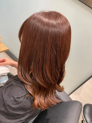 セミロング コトネ🫧 韓国風レイヤーカットのヘアスタイル