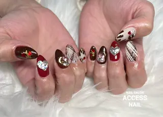 ネイル access nailのネイルデザイン