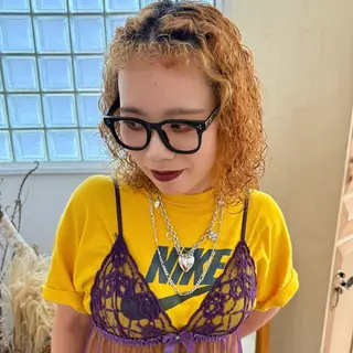 ミディアム パーマ －LOMARLIE－ YUKIのヘアスタイル