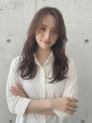 カラー ヘアサロンM 新宿のヘアスタイル