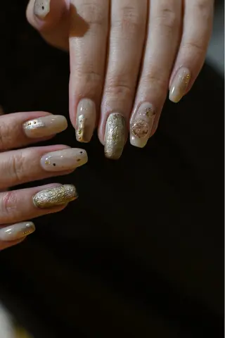 ネイル nuu 栄  /  シェアサロン所属・nuu栄 ユキ / 大人ニュアンスのネイルデザイン