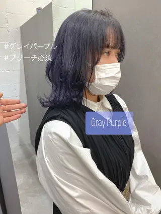 ショート カラー 盛れる前髪/レイヤー カット/艶髪髪質改善のヘアスタイル