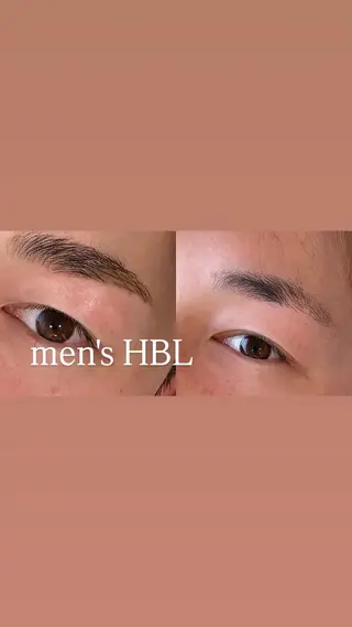 メンズ アイブロウ StarFace所属・Aya eyebrowの眉毛・アイブロウイメージ