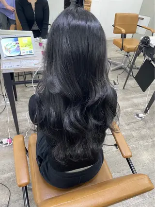 ロング カットモデル募集 🩵AKIHO🩵のヘアスタイル