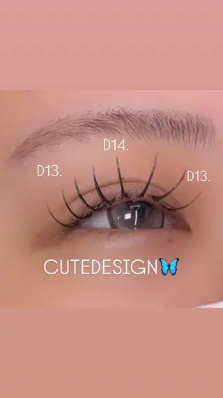 マツエク・マツパ Seek mahaのマツエク・マツパデザイン